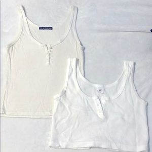 Basic White top(s) - Brandy Melville